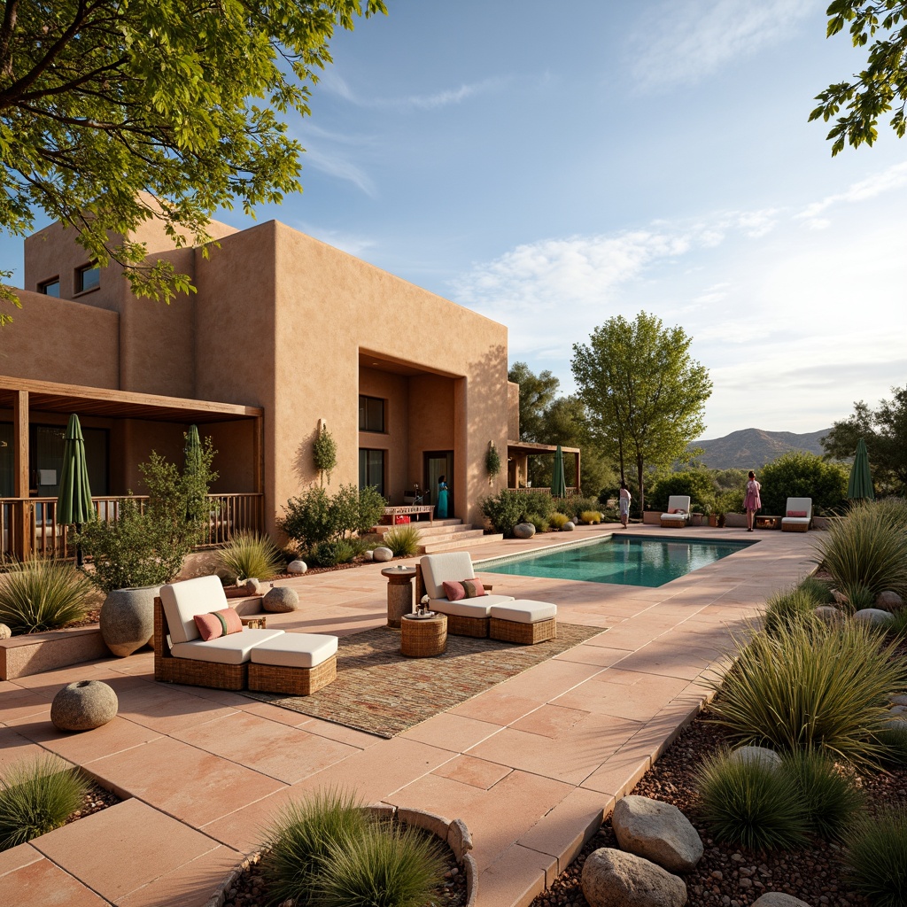 Southwestern Style Building and Interior Design Ideas