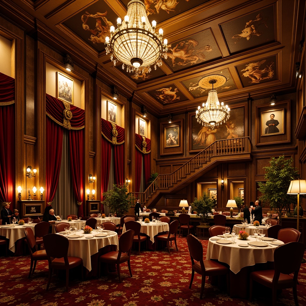 Baroque Style Restaurant Interior Design Ideas