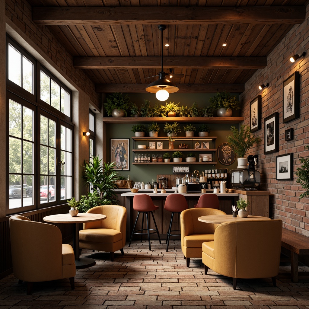 Craftsman Style Coffee Shop Building Design Ideas