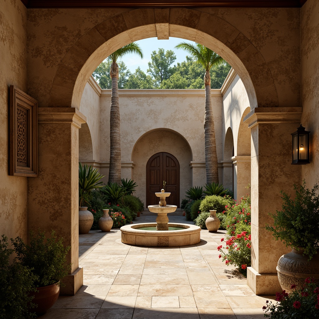 Monastery Mediterranean Style Building Design Ideas