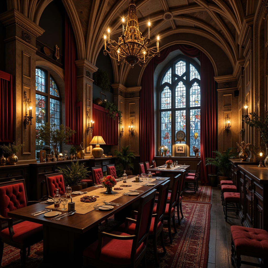 Gothic Style Restaurant Building Design Ideas