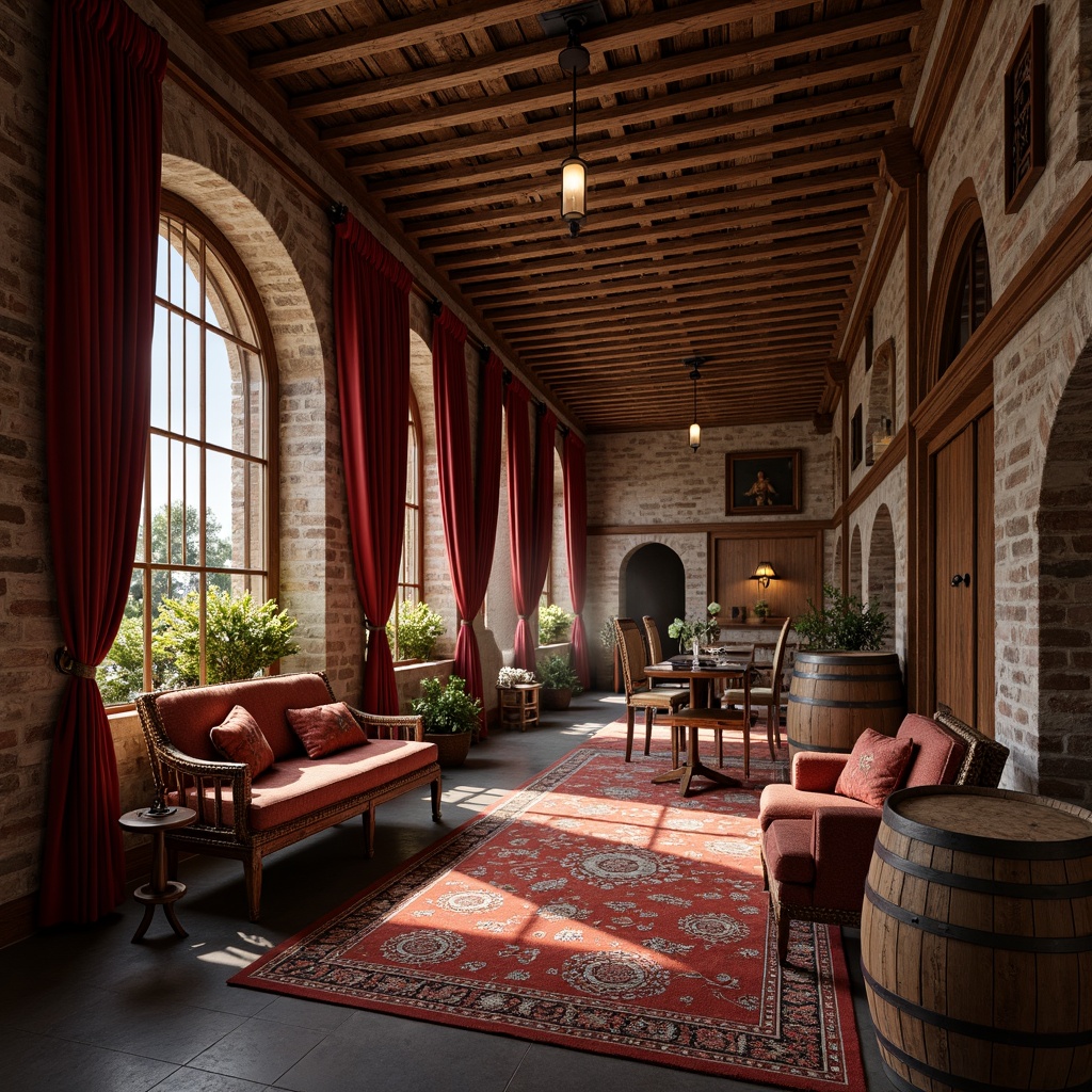 Asian Style Winery Building Interior Design Ideas