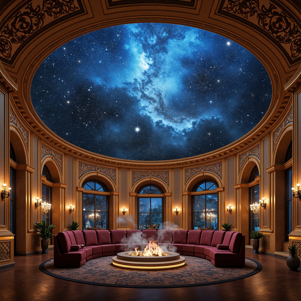 Art Nouveau Style Planetarium Building Interior Design Ideas