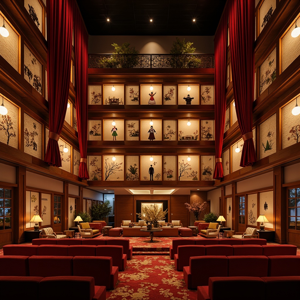 Asian Style Theater Building Design Ideas