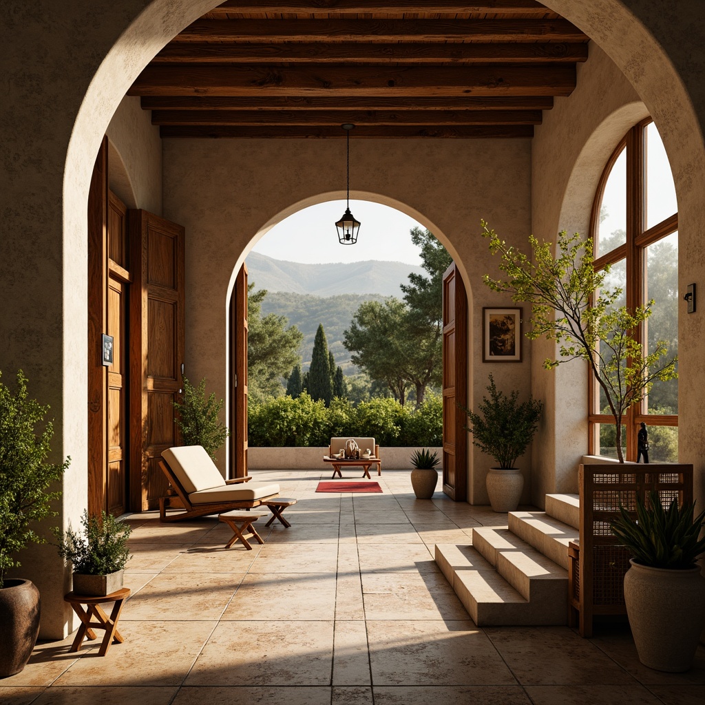 Prompt: Cinematic villa, Mediterranean landscape, rolling hills, olive groves, cypress trees, rustic stone walls, earthy tones, warm golden lighting, cinematic camera angles, dramatic shadows, 3/4 composition, shallow depth of field, realistic textures, ambient occlusion, ornate wooden doors, grand entrance halls, sweeping staircases, luxurious furnishings, vintage film cameras, director's chairs, clapboards, movie posters, red carpet, paparazzi flashes.