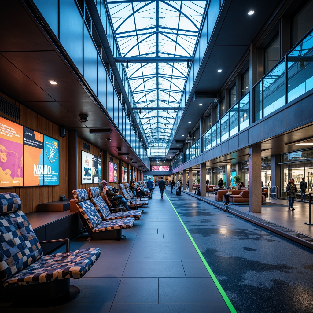 Futurism Style Bus Station Building Design Ideas