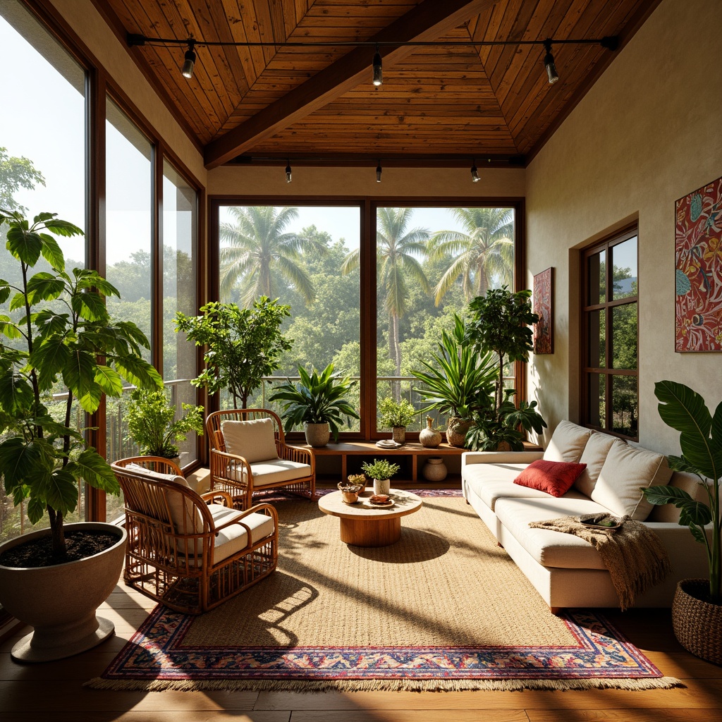 Tropical Style Building Interior Design Ideas