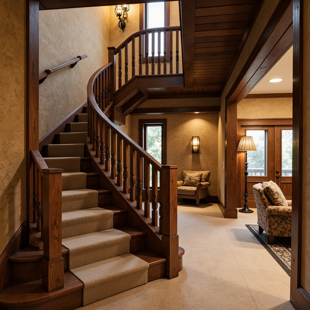 Staircase Craftsman Style Interior Design Ideas