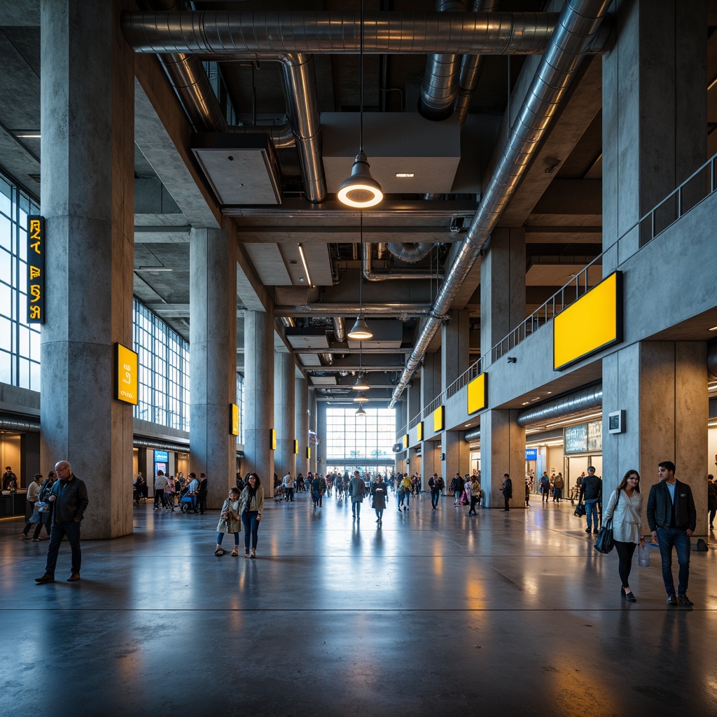 Airport Brutalism Style Building Design Ideas