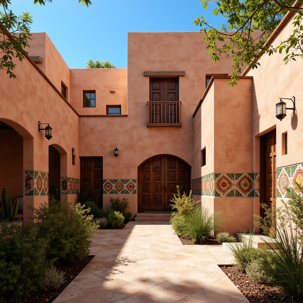 Southwestern Style Cultural Center Building Design Ideas