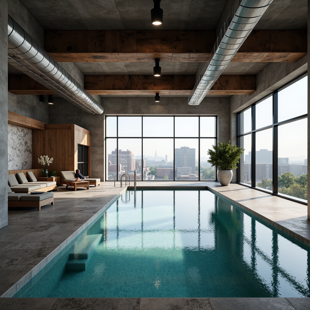 Industrial Style Swimming Pool Design Ideas