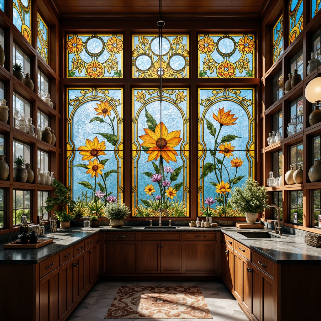 Laboratory Art Nouveau Style Building Interior Design Ideas