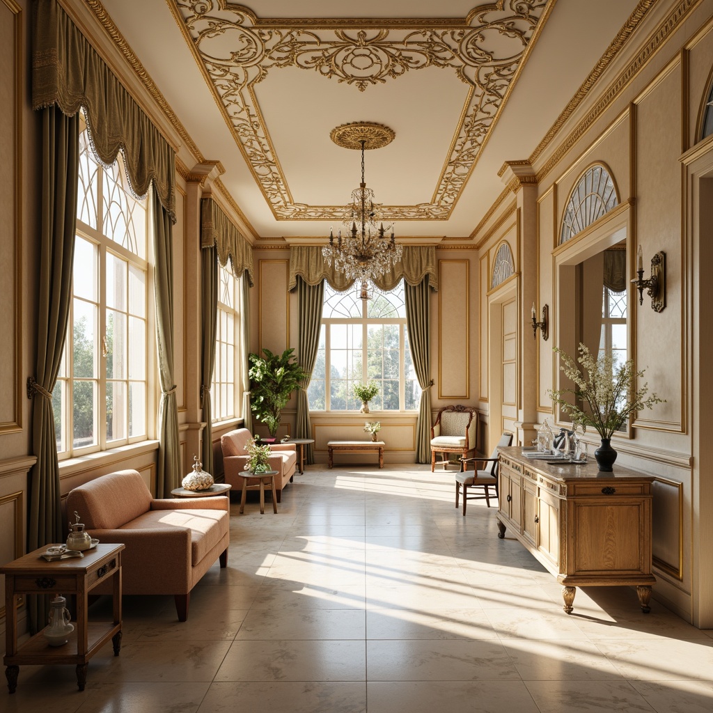 Rococo Style Clinic Building Interior Design Ideas