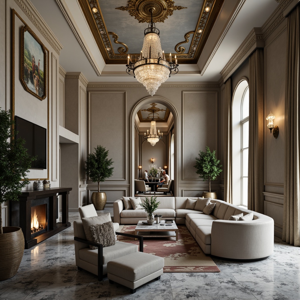 Neoclassicism Style Building Interior Design Ideas