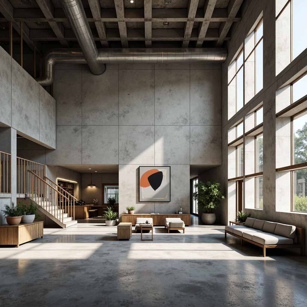 Brutalism Style Building Interior Design Ideas