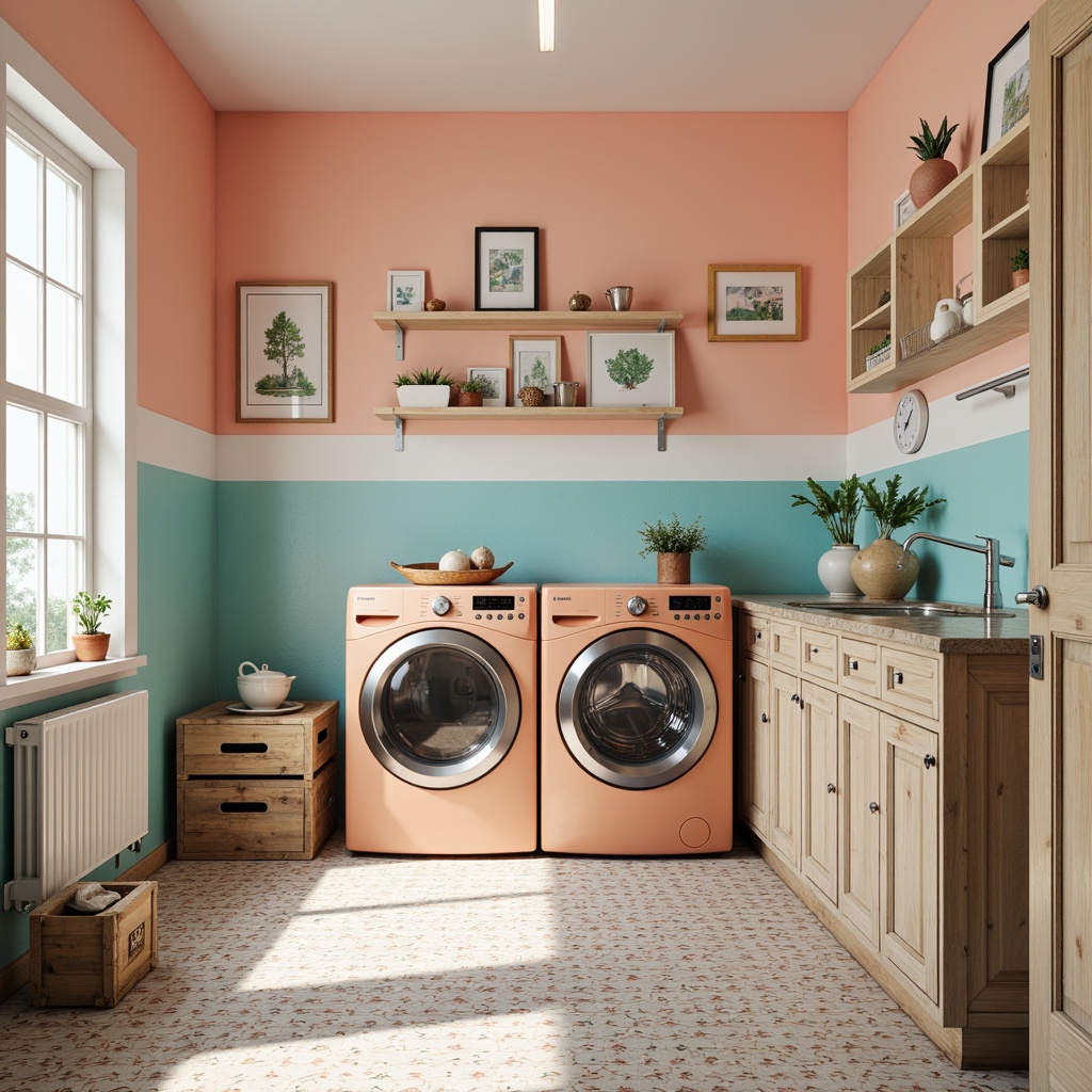 Laundry Expressionism Style Interior Design Ideas