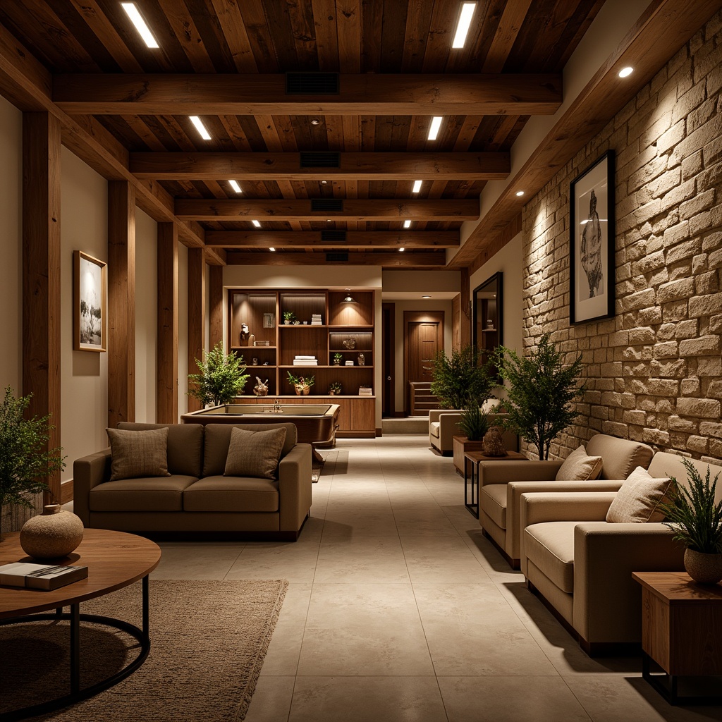 Prompt: Cozy basement atmosphere, warm accent lighting, soft glowing lamps, rustic wooden beams, natural stone walls, industrial metal fixtures, modern LED strips, ambient shadows, intimate seating areas, rich wood tones, comfortable furnishings, subtle color schemes, dramatic staircases, inviting game rooms, home theaters, wine cellars, luxurious bathrooms, spa-like retreats, warm neutral colors, layered lighting effects, high contrast ratios, soft box lights, recessed lighting, cove lighting, wall washes.