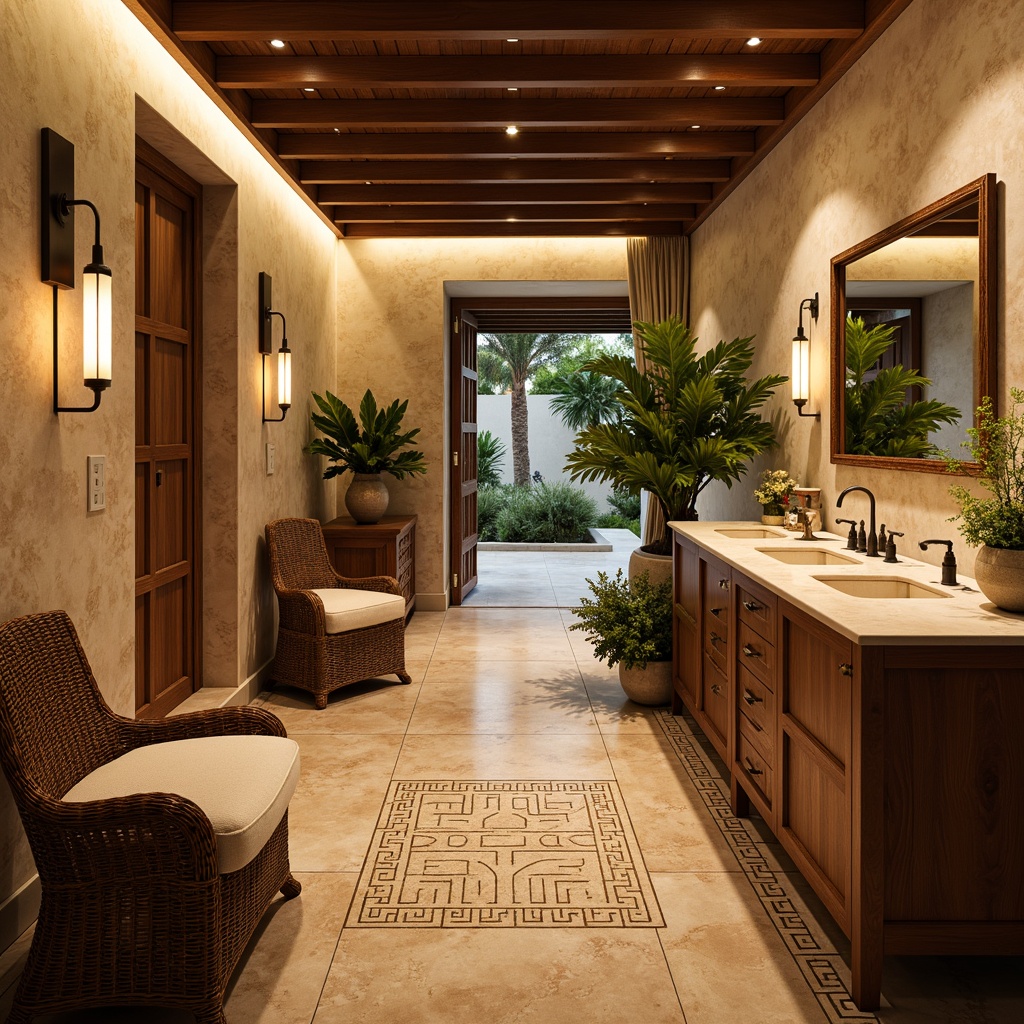 Mediterranean Style Bathroom Interior Design Ideas