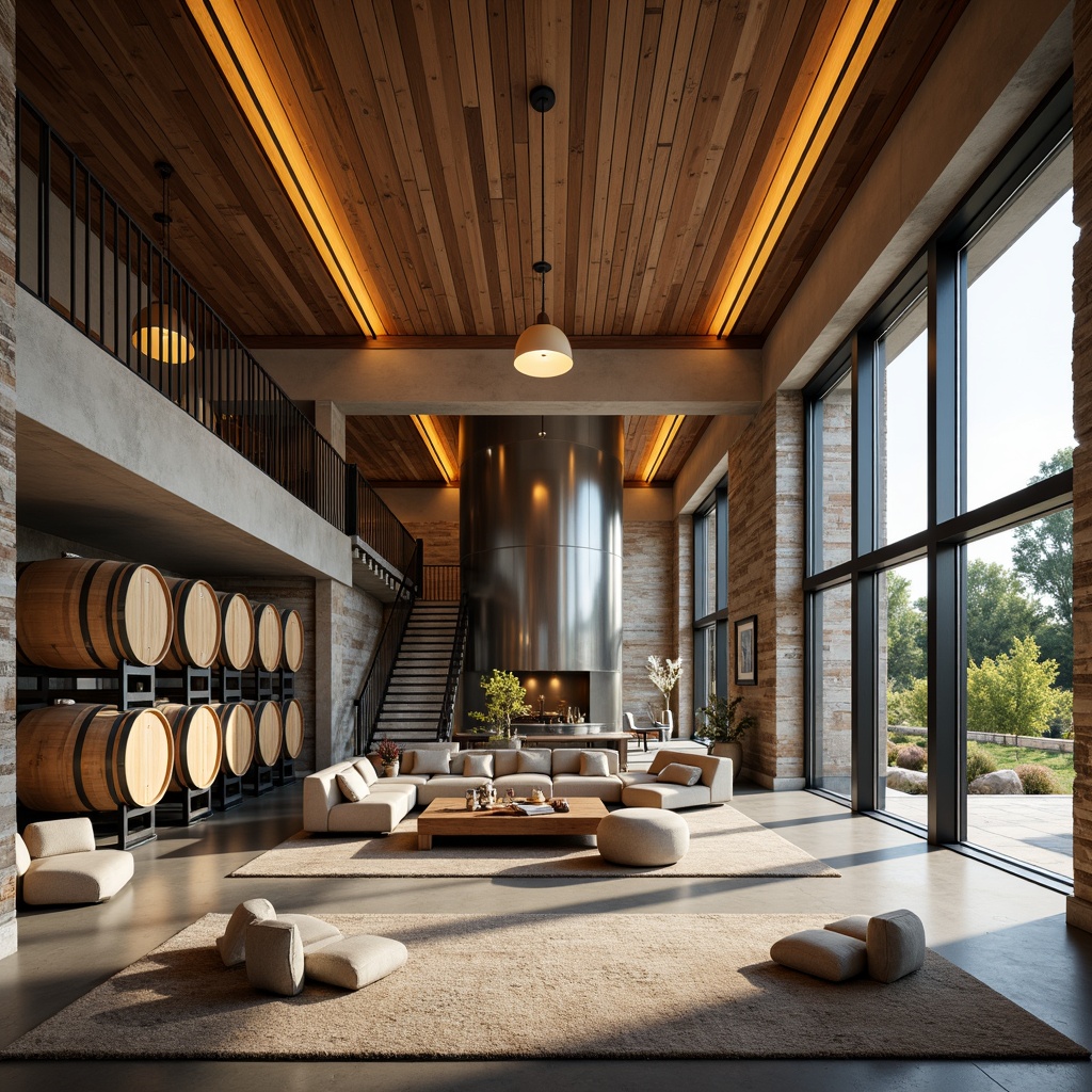 Winery Modern Style Building Interior Design Ideas