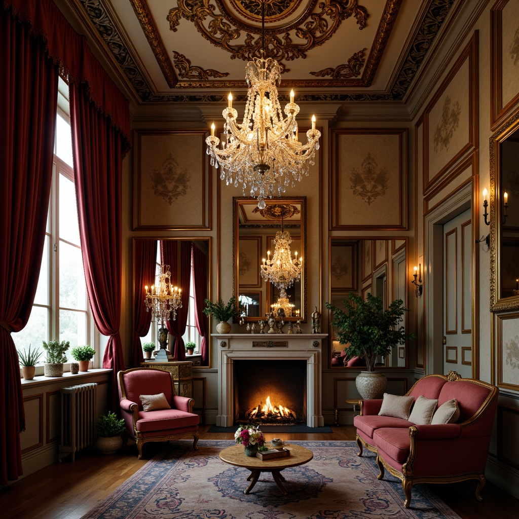 Rococo Style Building Interior Design Ideas