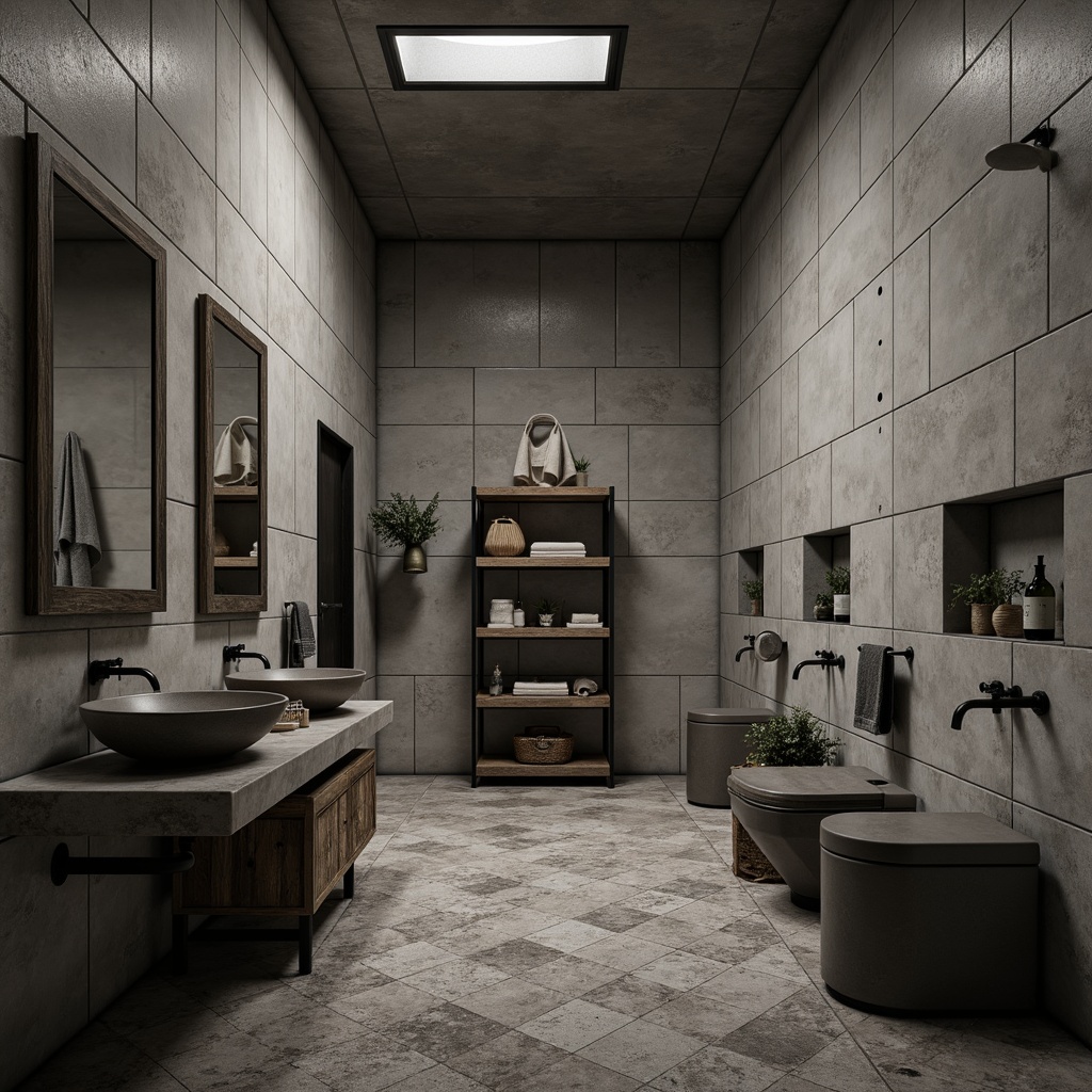 Bathroom Brutalism Style Interior Design Ideas