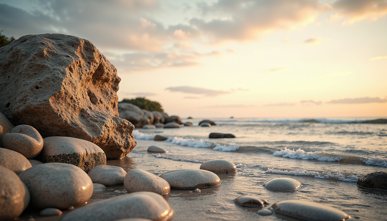 Prompt: Soft warm glow, ocean-inspired hues, beachy ambiance, driftwood decor, nautical accents, seaside color palette, calming wave patterns, natural textures, weathered wood tones, sea salt air, gentle breeze, warm sunny day, softbox lighting, subtle shadows, 1/2 composition, atmospheric perspective, realistic reflections, ambient occlusion.