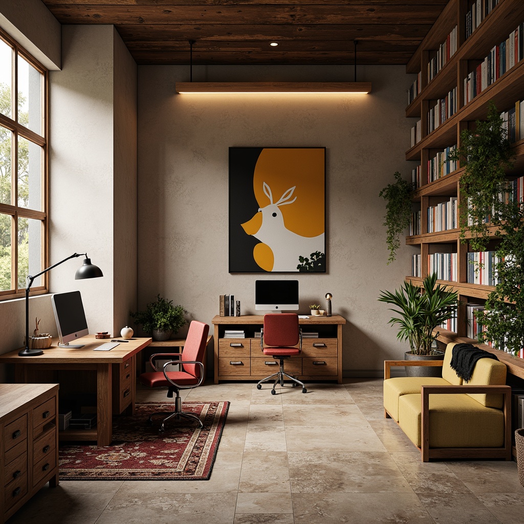 Postmodernism Style Home Office Design Ideas