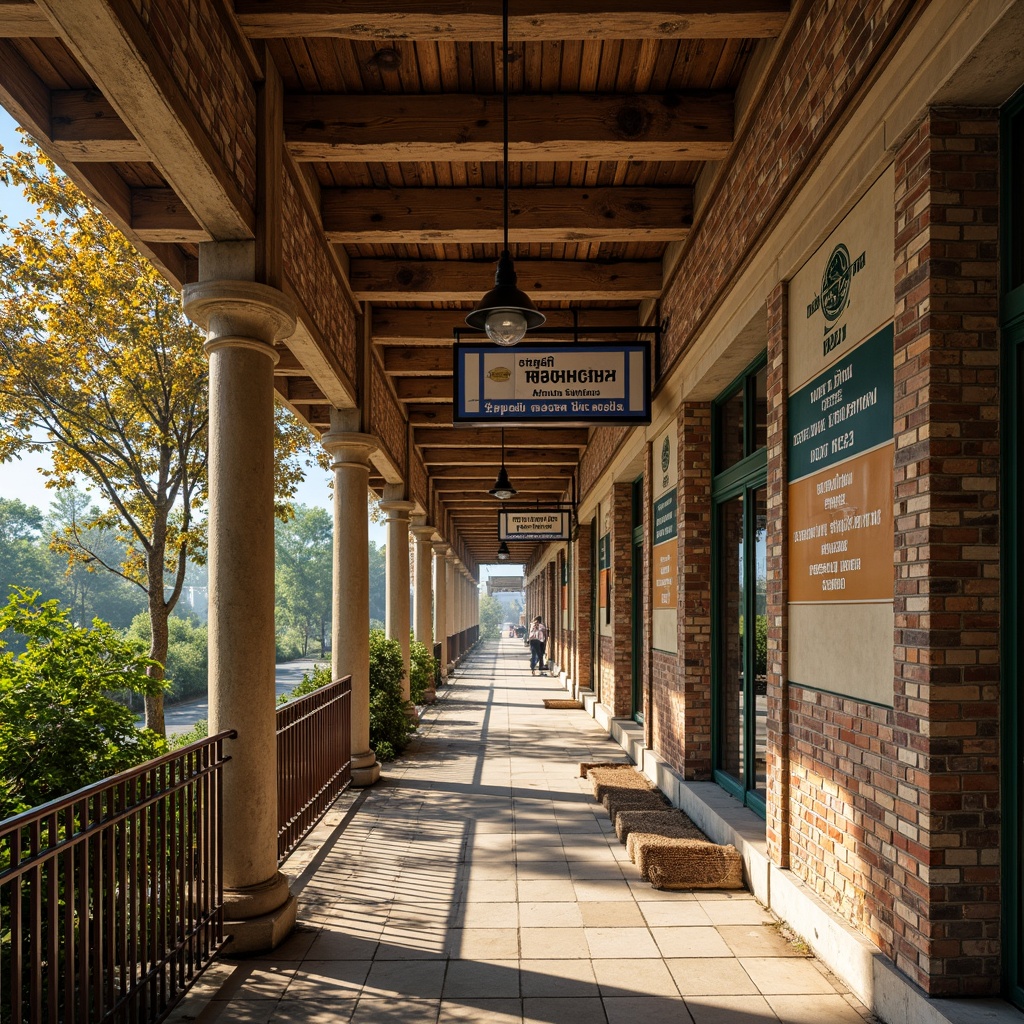 Vernacular Style Bus Station Building Design Ideas