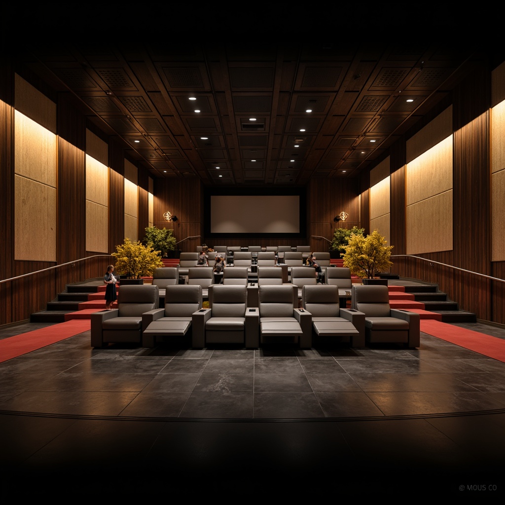 Cinema Modern Style Building Interior Design Ideas