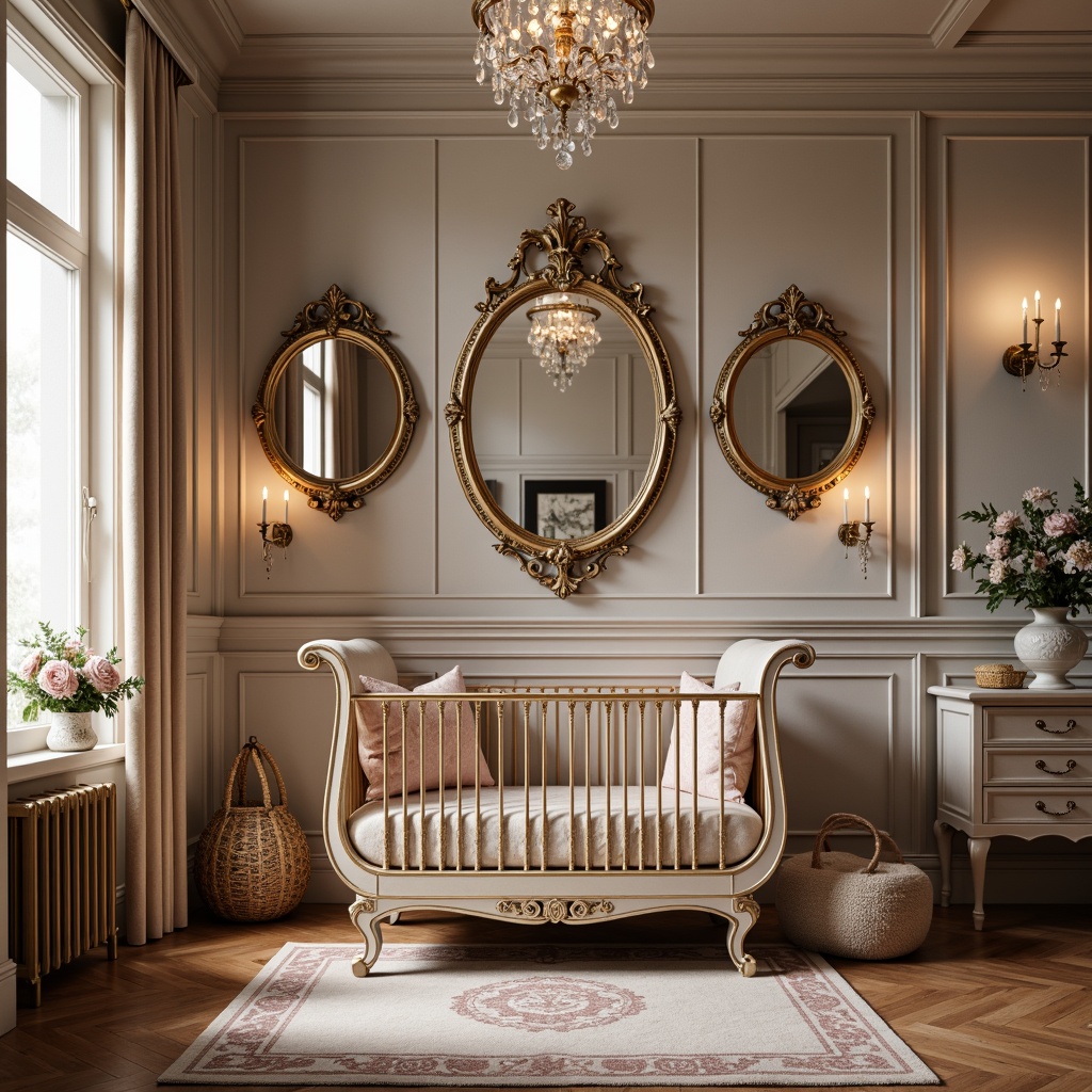 Baroque Style Baby Room Interior Design Ideas