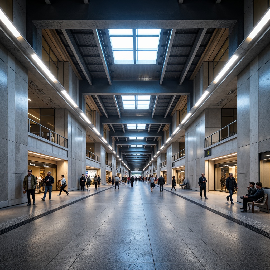 Prompt: Modern metro station interior, sleek concrete walls, industrial-style steel beams, durable epoxy flooring, high-traffic areas, commercial-grade tile, slip-resistant surfaces, vibrant urban ambiance, bustling pedestrian traffic, overhead LED lighting, futuristic architectural design, stainless steel handrails, granite accents, robust infrastructure, efficient crowd management, 1/1 composition, realistic reflections, ambient occlusion.