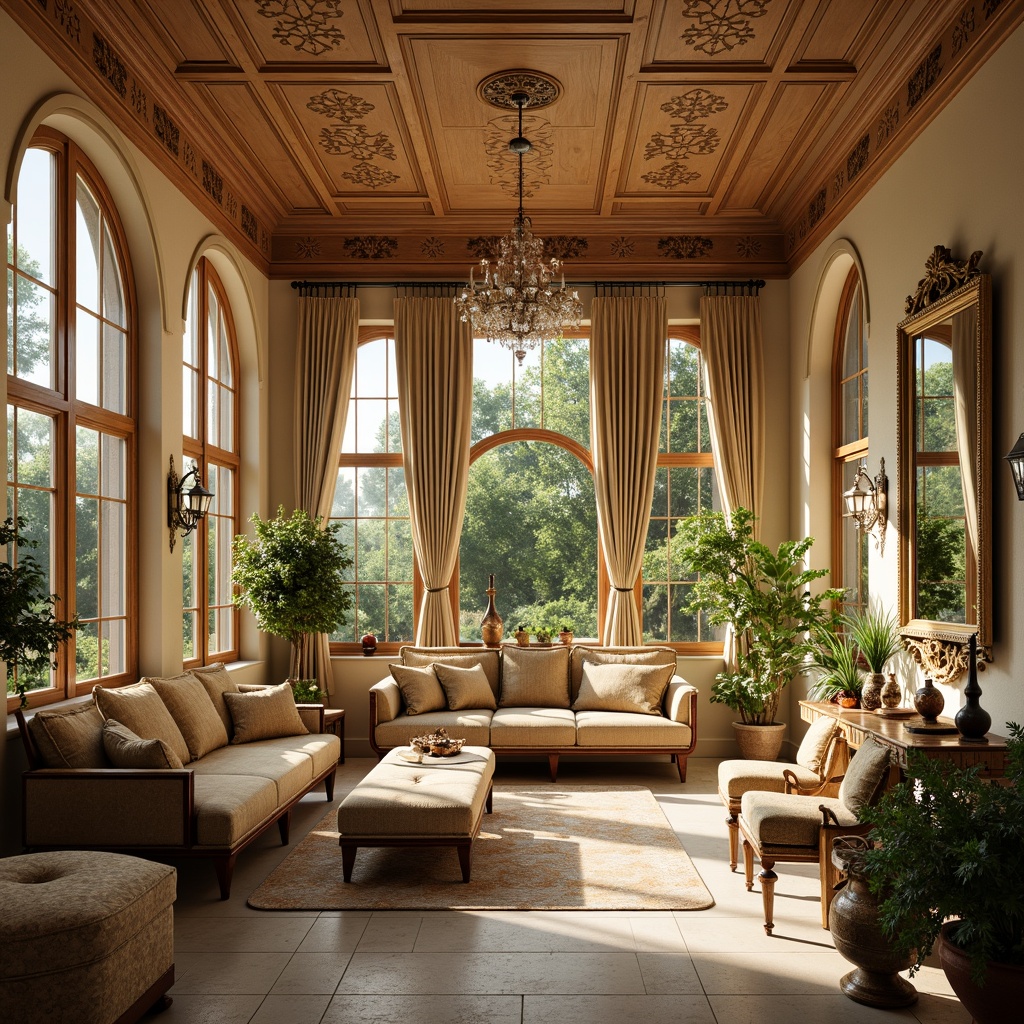 Rococo Style Sunroom Design Ideas