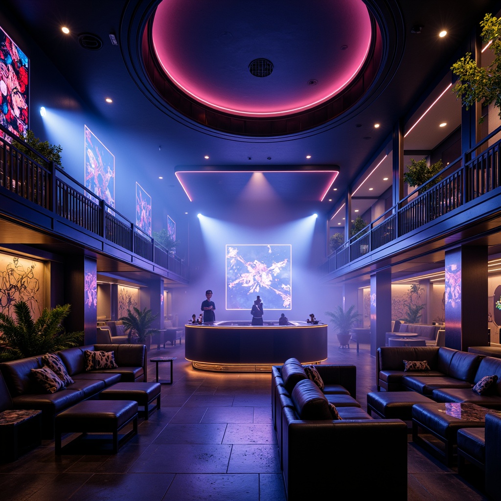 Nightclub Expressionism Style Interior Design Ideas