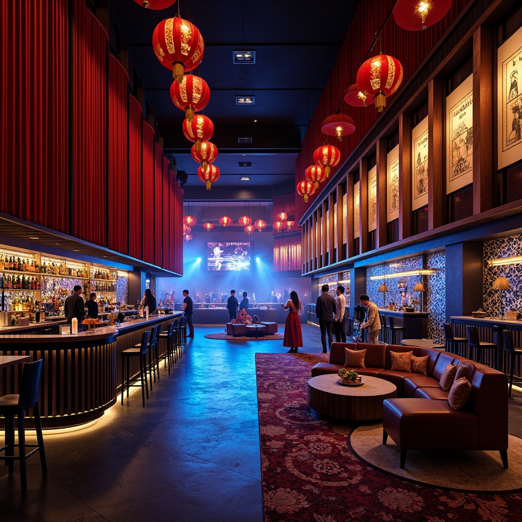 Asian Style Nightclub Interior Design Ideas