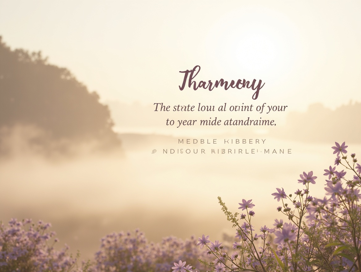 Prompt: Soft harmony ambiance, pastel colors, calming atmosphere, gentle hues, soothing tones, creamy whites, warm beige, pale lavender, misty blues, earthy browns, natural textures, subtle gradients, nuanced shading, delicate patterns, elegant typography, serene landscape, blooming flowers, sunny afternoon, soft focus, shallow depth of field, 2/3 composition, warm lighting, realistic materials.