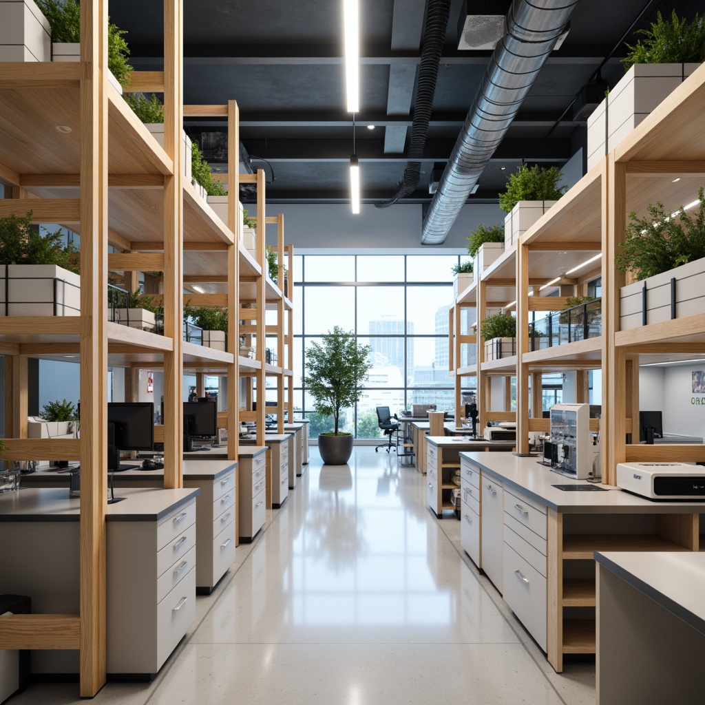 Laboratory Academic Style Building Interior Design Ideas