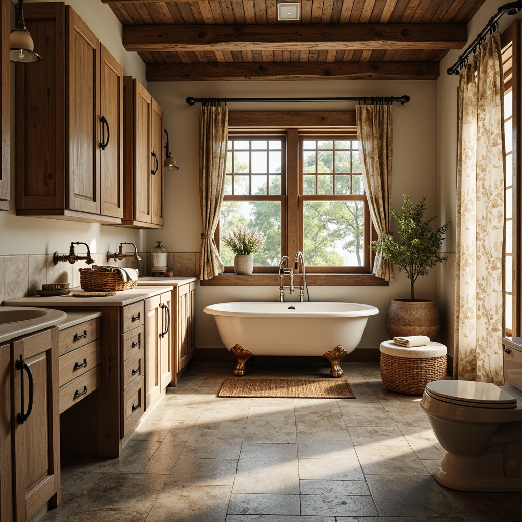 Bathroom French Country Style Building Design Ideas