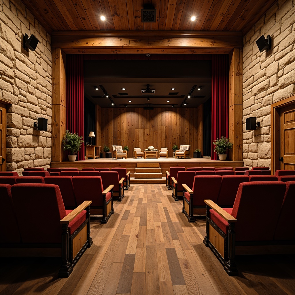 Rustic Style Performing Arts Center Design Ideas