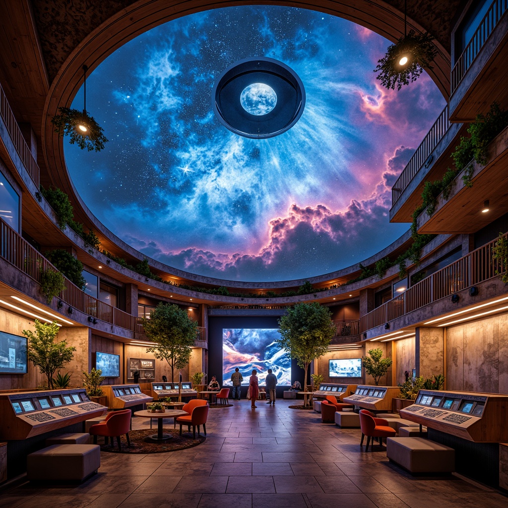 Eclectic Style Planetarium Building Design Ideas