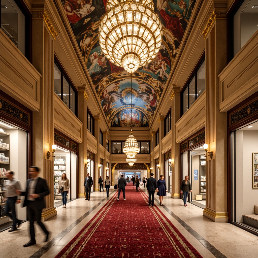 Baroque Style Shopping Centers Interior Design Ideas