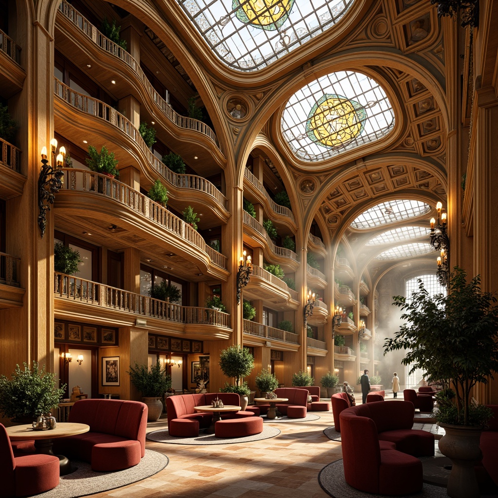 Bank Art Nouveau style Building Interior Design Ideas