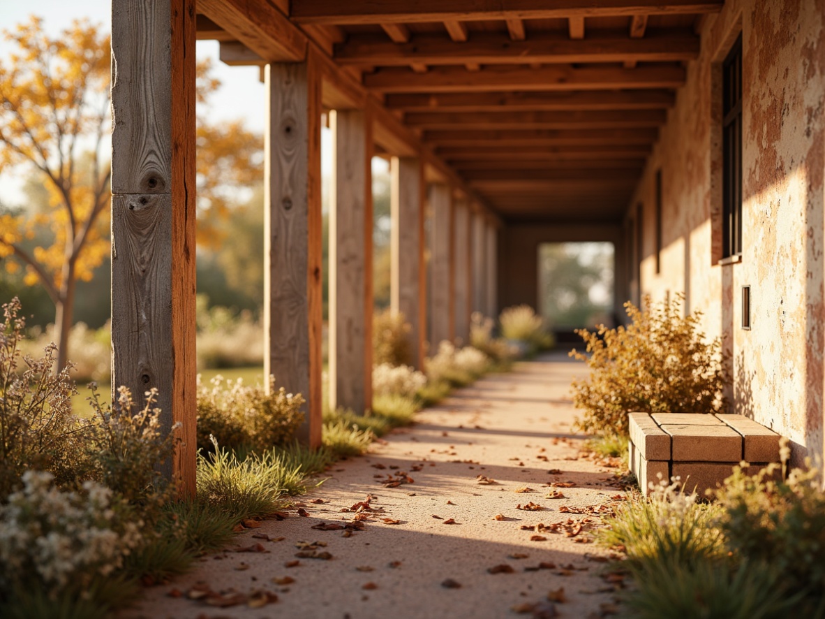 Prompt: Warm earthy tones, sienna red-brown hue, natural terracotta accents, creamy whites, soft golden yellows, muted olive greens, rustic wooden textures, vintage distressed finishes, cozy ambient lighting, shallow depth of field, 1/2 composition, warm sunny day, realistic weathered effects, subtle gradient transitions.