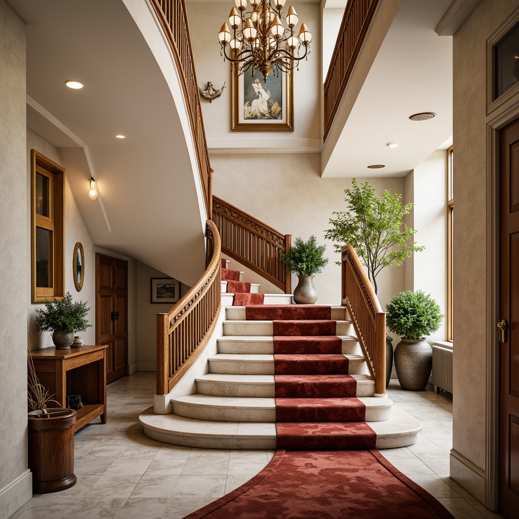 Staircase Classicism Style Building Design Ideas