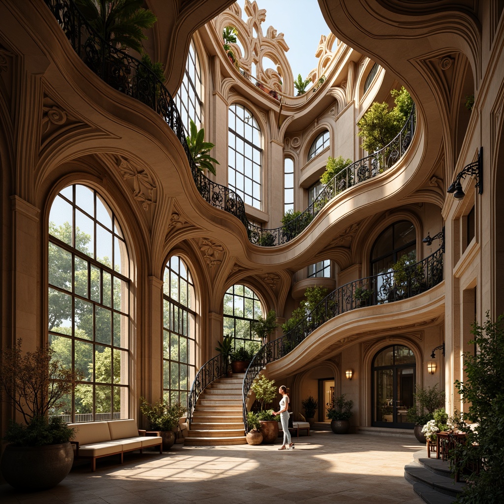 Art Nouveau Style Building Design Ideas