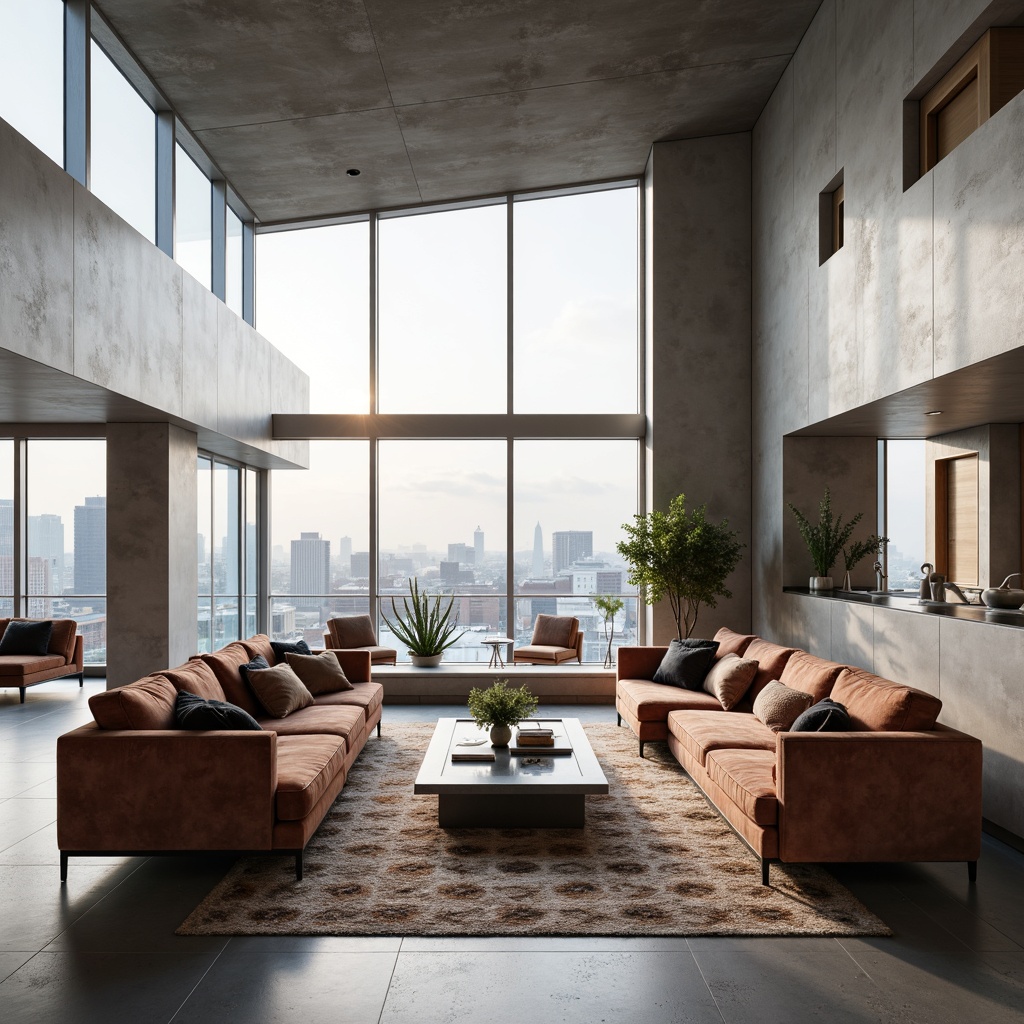 Prompt: Sleek modern family room, light gray streamline walls, polished chrome accents, comfortable velvet sofas, geometric patterned rugs, minimalist coffee tables, floor-to-ceiling windows, soft warm natural lighting, airy open space, urban city views, subtle gradient color scheme, calming atmosphere, soothing ambient sounds, 1/1 composition, shallow depth of field, realistic textures, ambient occlusion.Note that I've followed the rules to include the main subject (family room), its features (light gray streamline walls, polished chrome accents, etc.), the environment (urban city views), and the desired mood and atmosphere (calming, soothing).