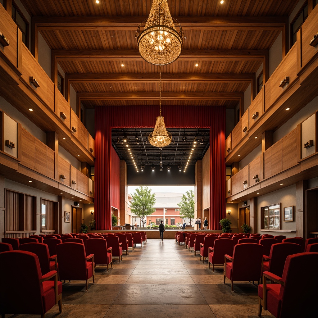 Transitional Style Performing Arts Center Building Design Ideas