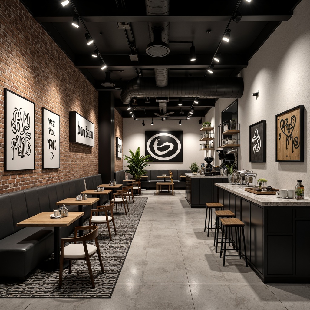 Coffee Shop Bauhaus Style Building Design Ideas