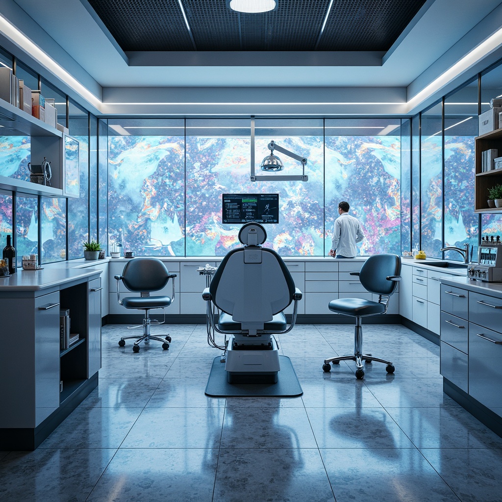 Futurism Style Dental Clinic Interior Design Ideas