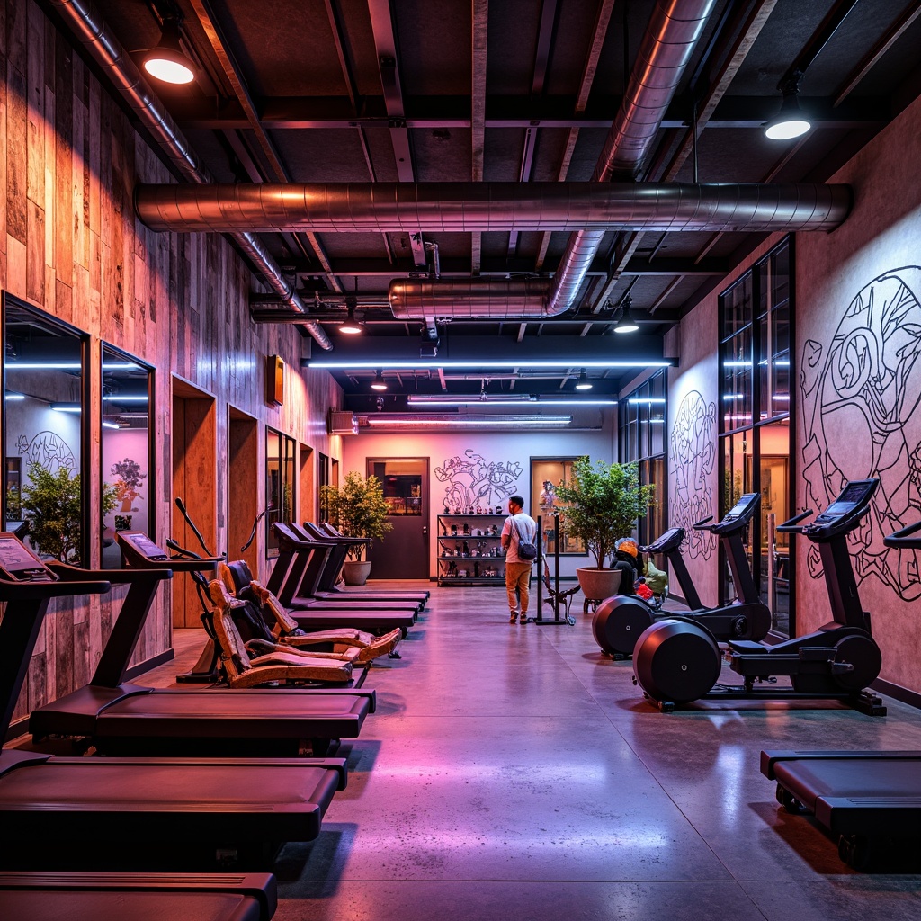 Home Gym Postmodernism Style Interior Design Ideas