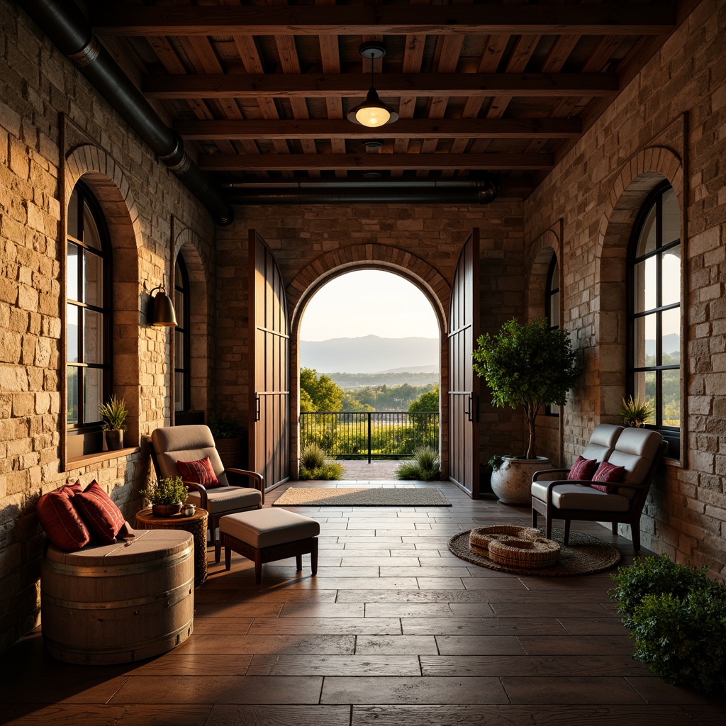 Winery Transitional Style Building Design Ideas